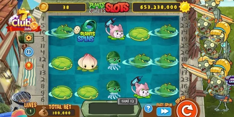 Hướng Dẫn Chơi Game Plants Vs Zombies Slots- Tuyệt Chiêu Chiến Thắng Nhanh Nhất 1 Hướng Dẫn Chơi Game Plants Vs Zombies Slots- Tuyệt Chiêu Chiến Thắng Nhanh Nhất