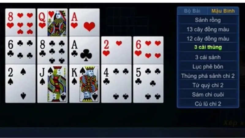 Kinh Nghiệm Chơi Mậu Binh Bí Quyết Giúp Bạn Chiến Thắng 3 Những bộ bài đặc biệt trong trò Mậu binh