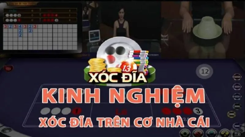 Kinh nghiệm xóc đĩa online trên cơ nhà cái