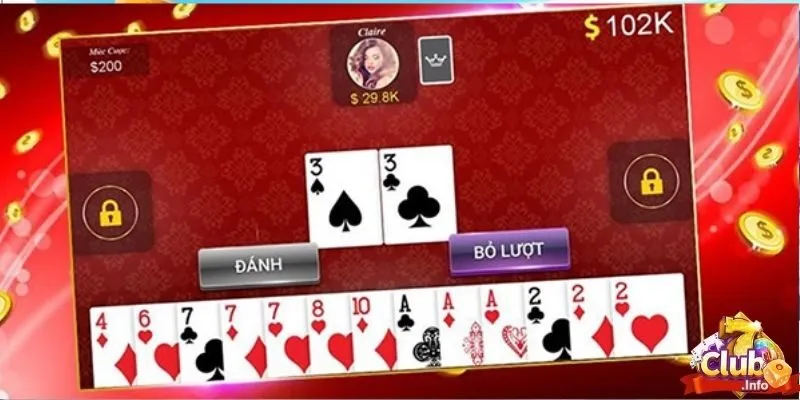 Quy luật chơi của game tiến lên miền Nam 7club